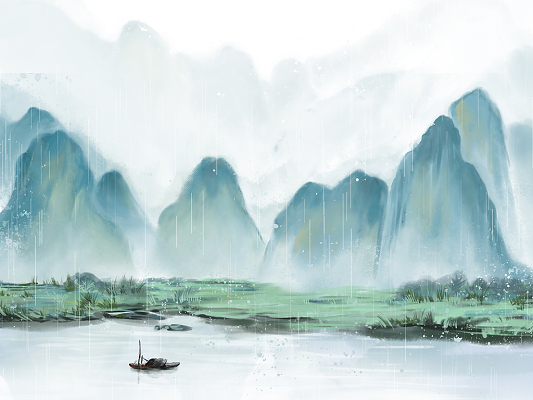 李白《南陵别儿童入京》