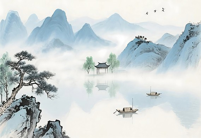 王维《送梓州李使君》