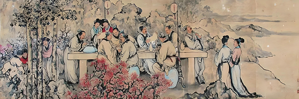 李白《春夜宴从弟桃花园序》